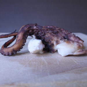 poulpe fumé de méditerranée
