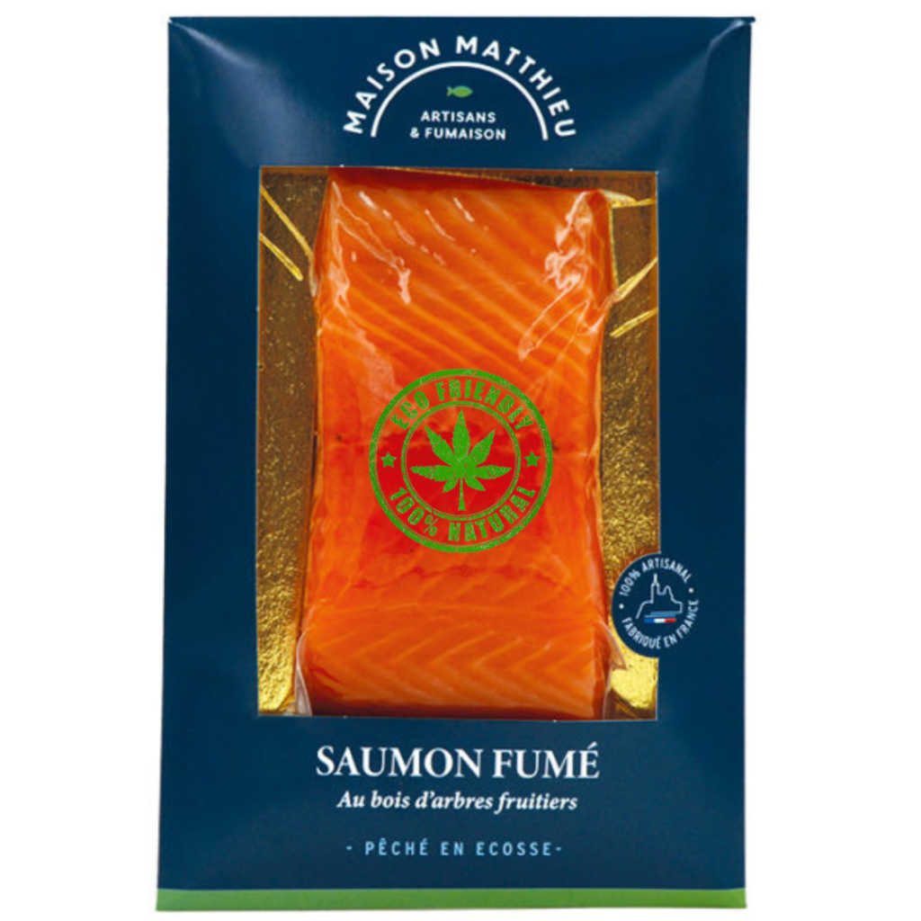 Saumon fumé artisanal au cannabis