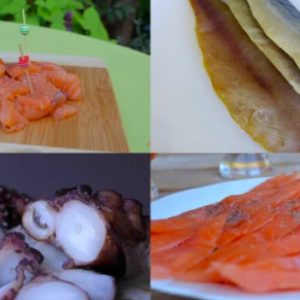 mélange gourmand poissons fumés