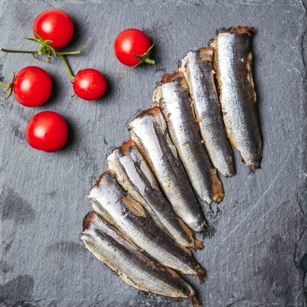 Sardines fumées